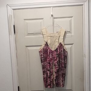 No Label Pink and Cream Sleeveless Top
